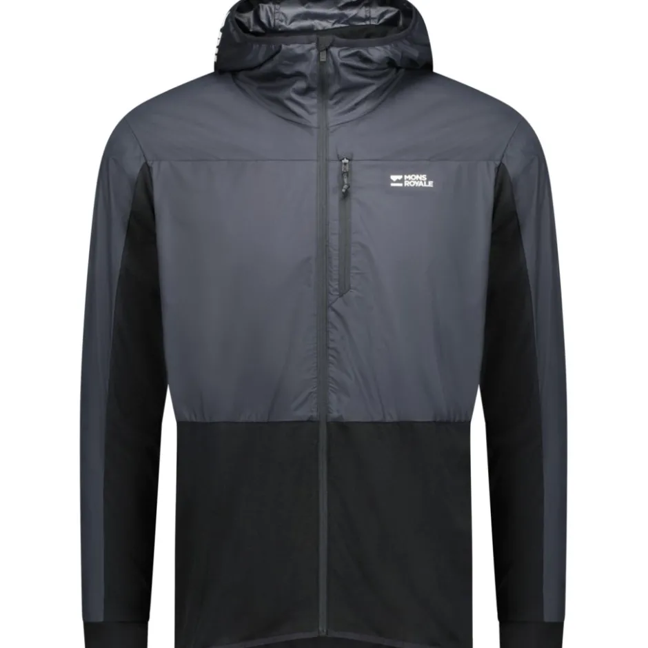 Windjacks|Mtb-Jacks < Mons Royale Diverion erino Windja Heren - zwart
