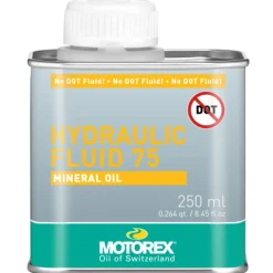 Motorex HYDRAULIC FLUID 75 Mineral Oil Brake Fluid - 250 ml