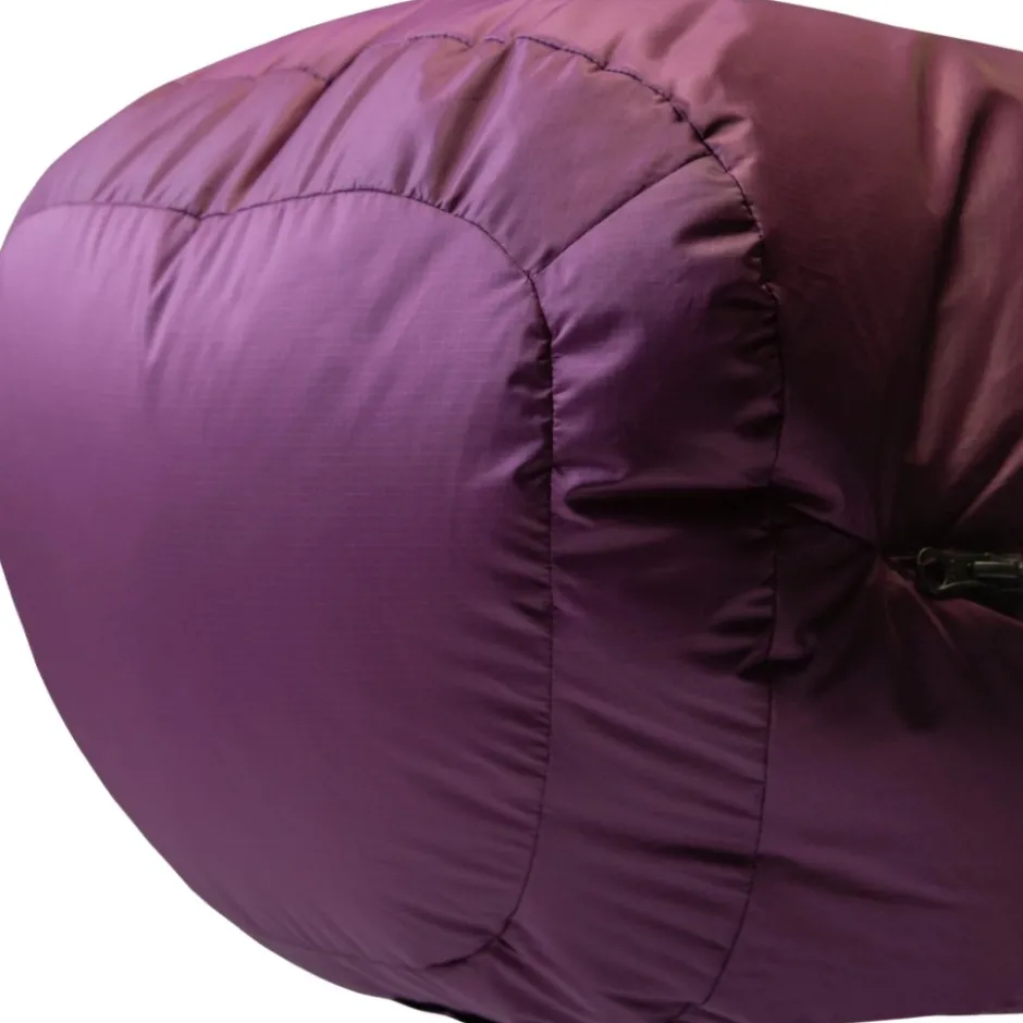 Slaapzakken < Mountain Equipment Classic Eco 500 Regular Slaapzak Dames ME-006742 - ritssluiting links - raisin
