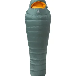 Mountain Equipment Glacier 300 Dames Regular Slaapzak ME-007341 - zip left - sage