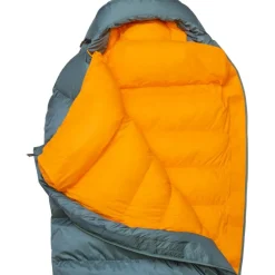 Mountain Equipment Glacier 300 Dames Regular Slaapzak ME-007341 - zip left - sage
