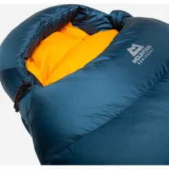 Mountain Equipment Helium 250 Regular Slaapzak ME-006072 - zip right - majolica blue