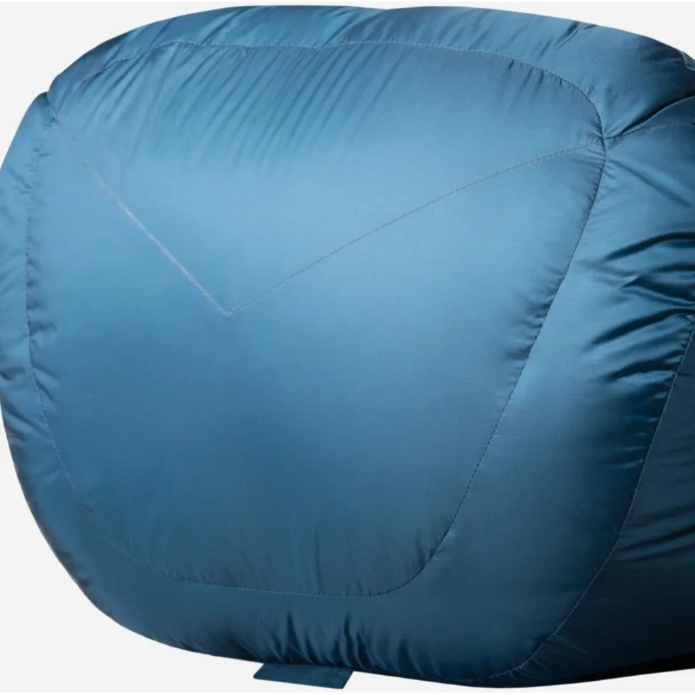 Mountain Equipment Helium 250 Regular Slaapzak ME-006072 - zip right - majolica blue