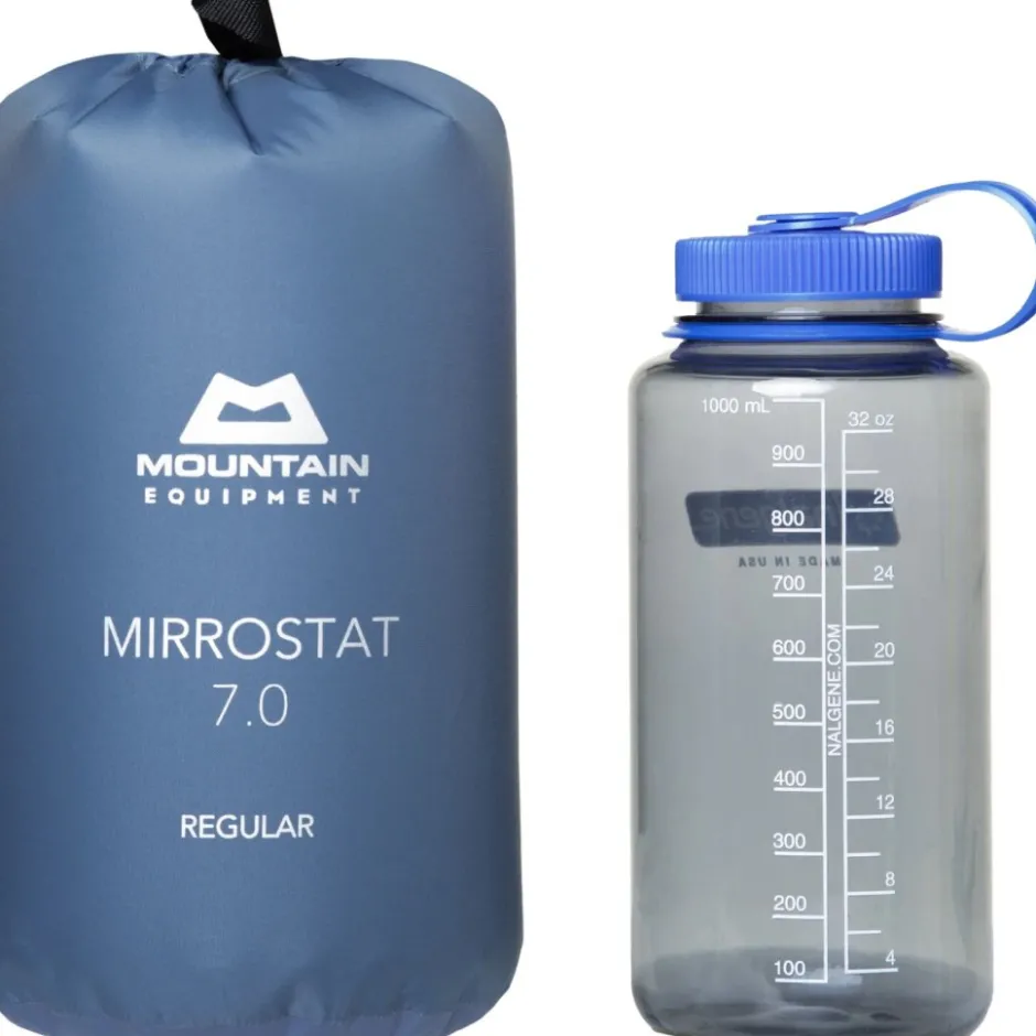 Slaapmatten < Mountain Equipment Mirrostat 7.0 Regular Opblaasbare Isolatiemat ME-007241 - bluefin