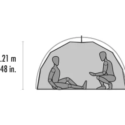 Tenten, Tarps & Hangmatten < MSR Elixir 4 Tent - Grijs