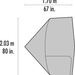 Tenten, Tarps & Hangmatten < MSR Gear Shed - Voortent - Groen