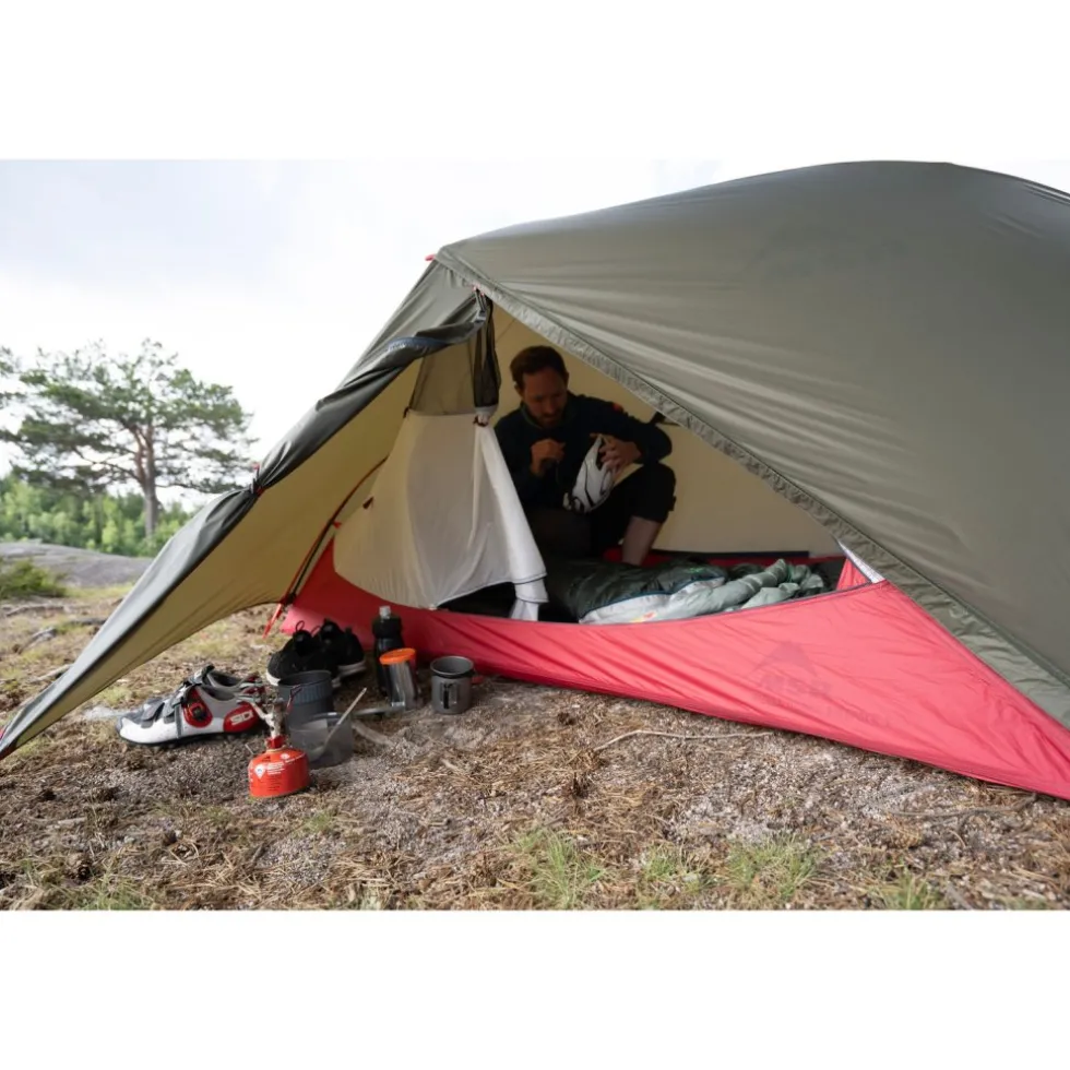 MSR Hubba Hubba Bikepack 2 Tent - Groen