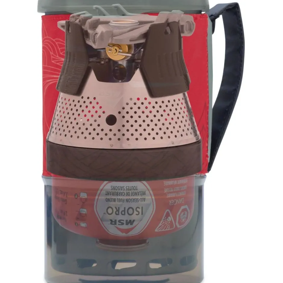 Kooktoestellen & Aanstekers < MSR WindBurner Personal Koker - 1,0 l - Rood