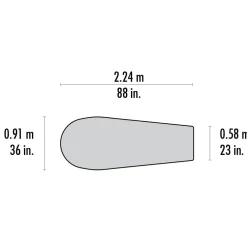 MSR E-Bivy - Bivakzak - amber