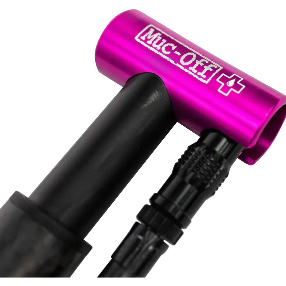 Muc-Off AirMach Carbon Luchtpomp - zwart/roze