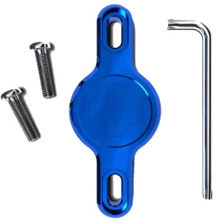 Gps Trackers En Alarm < Muc-Off Beugel voor AirTag - Secure Tag Holder 2.0 - turquoise