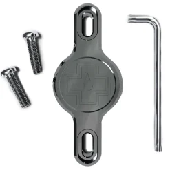 Gps Trackers En Alarm < Muc-Off Beugel voor AirTag - Secure Tag Holder 2.0 - grijs