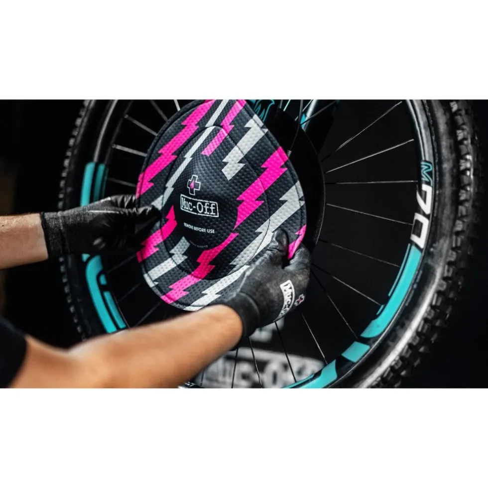 Muc-Off Disc Brake Covers (1 pair) - pink