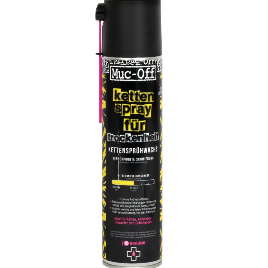 Smeermiddelen|Gereedschap En Onderhoud < Muc-Off Dry PTFE Chain Lube 400ml