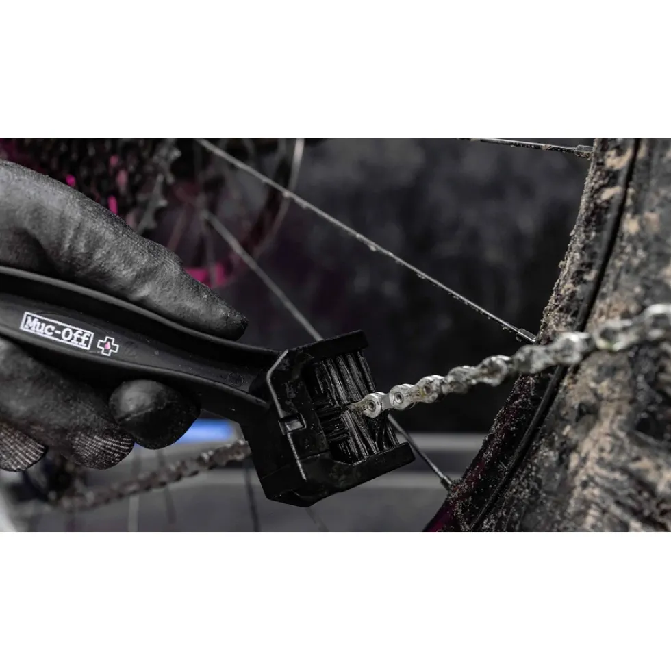 Muc-Off Fietskettingborstel - zwart
