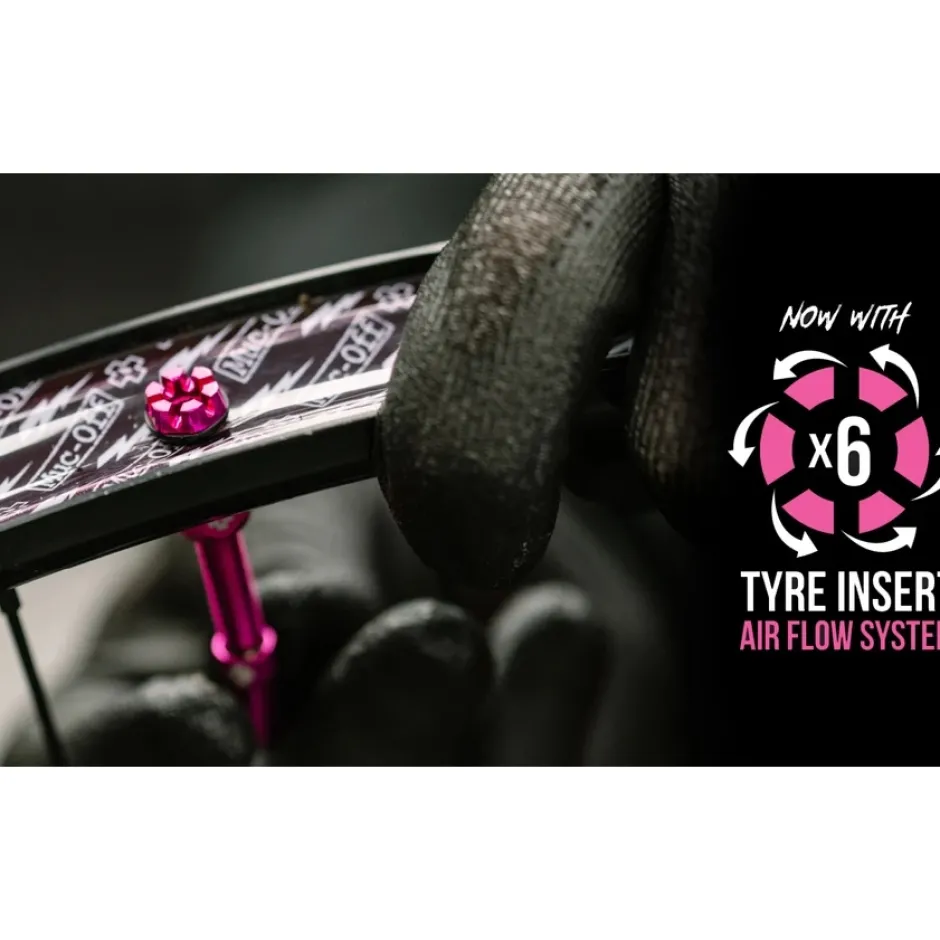 Banden Accessoires En Tubeless|Gereedschap En Onderhoud < Muc-Off Tubeless Valve Kit V2 Universal - gold