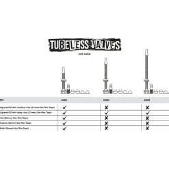 Banden Accessoires En Tubeless|Gereedschap En Onderhoud < Muc-Off Tubeless Valve Kit V2 Universal - orange