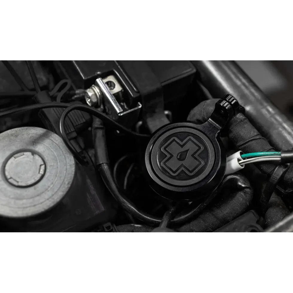 Muc-Off Veilige taghouder voor powersport - zwart