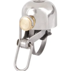 M-Wave Bella C-Yell Mini Fietsbel - zilver