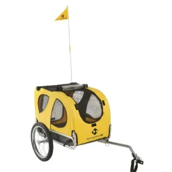 Hondenkarren < M-Wave Stalwart Pet Fietskar voor Honden - geel