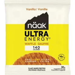Outdoor Maaltijden < Näak Ultra Energy Waffle - Koolhydraatwafel - 30g