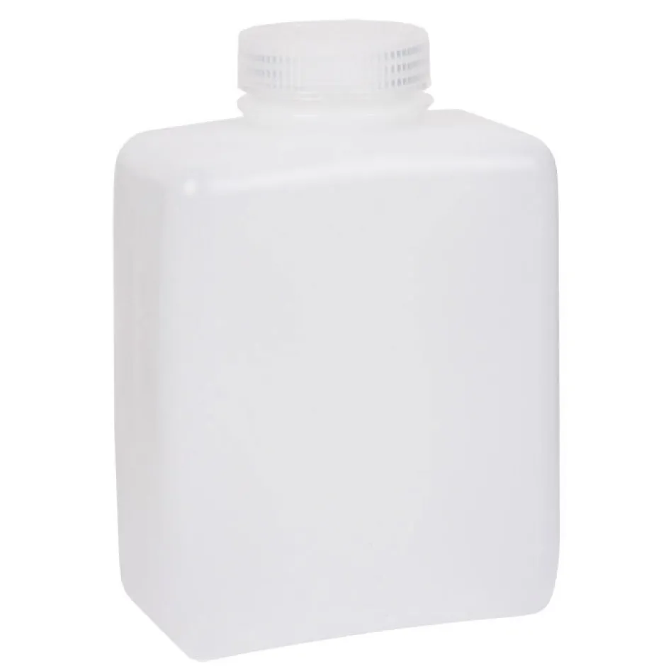Campingservies & Bestek < Nalgene Lege Fles met Brede Hals - Rechthoekig - 1L