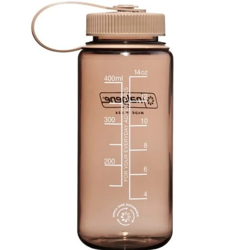 Nalgene Wide Mouth Sustain Drinkfles - 0.5L - mocha