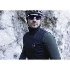 Racefietsjacks|Winterjassen < Nalini HP Ebossed Fietsjas Heren - black/forest green 4450