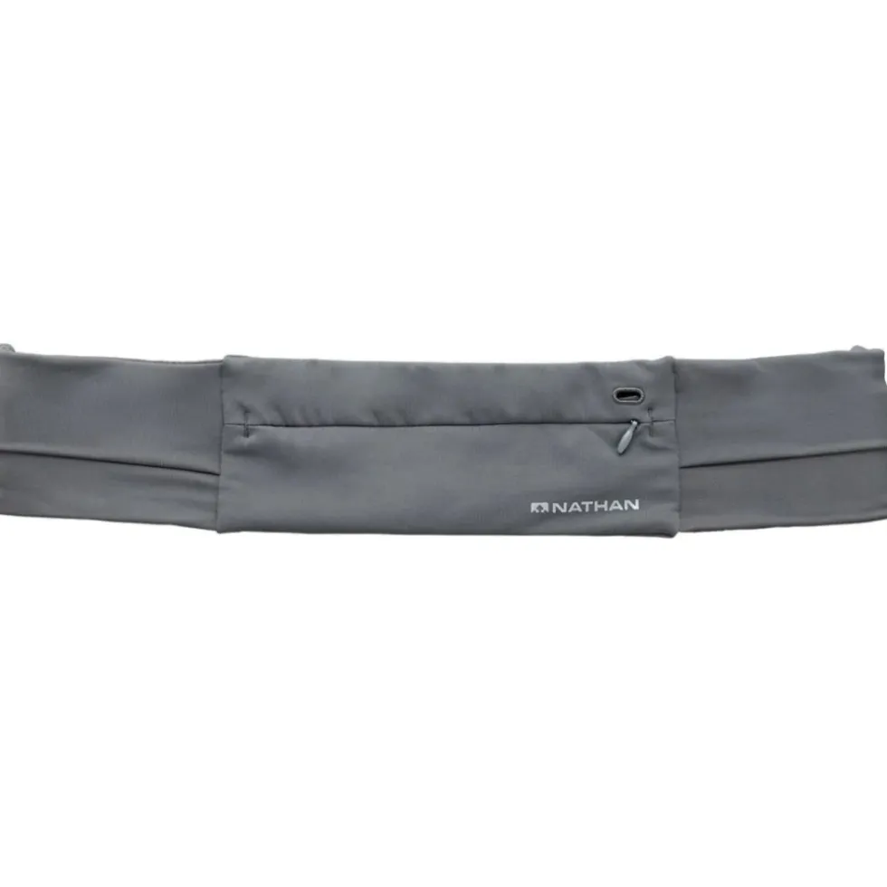 Nathan Sports Adjustable Fit Zipster 2.0 Hüfttasche Heuptas - Gravity Grey