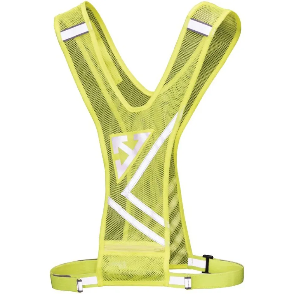 Nathan Sports Bandolier Veiligheidsvest - safety yellow