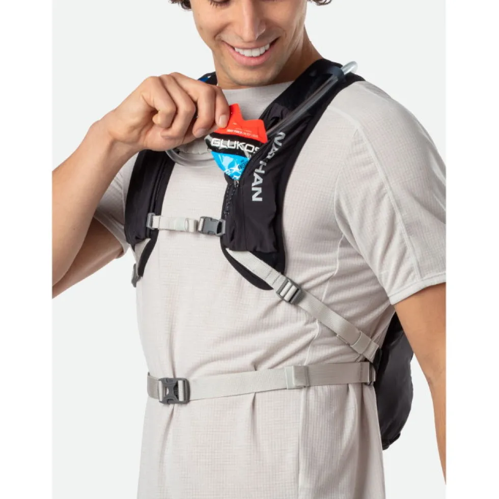 Nathan Sports Crossover Pack - 15L Hydration Pack - Black/Vapor Grey