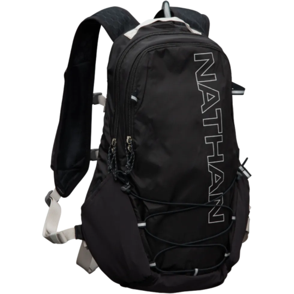 Nathan Sports Crossover Pack - 15L Hydration Pack - Black/Vapor Grey
