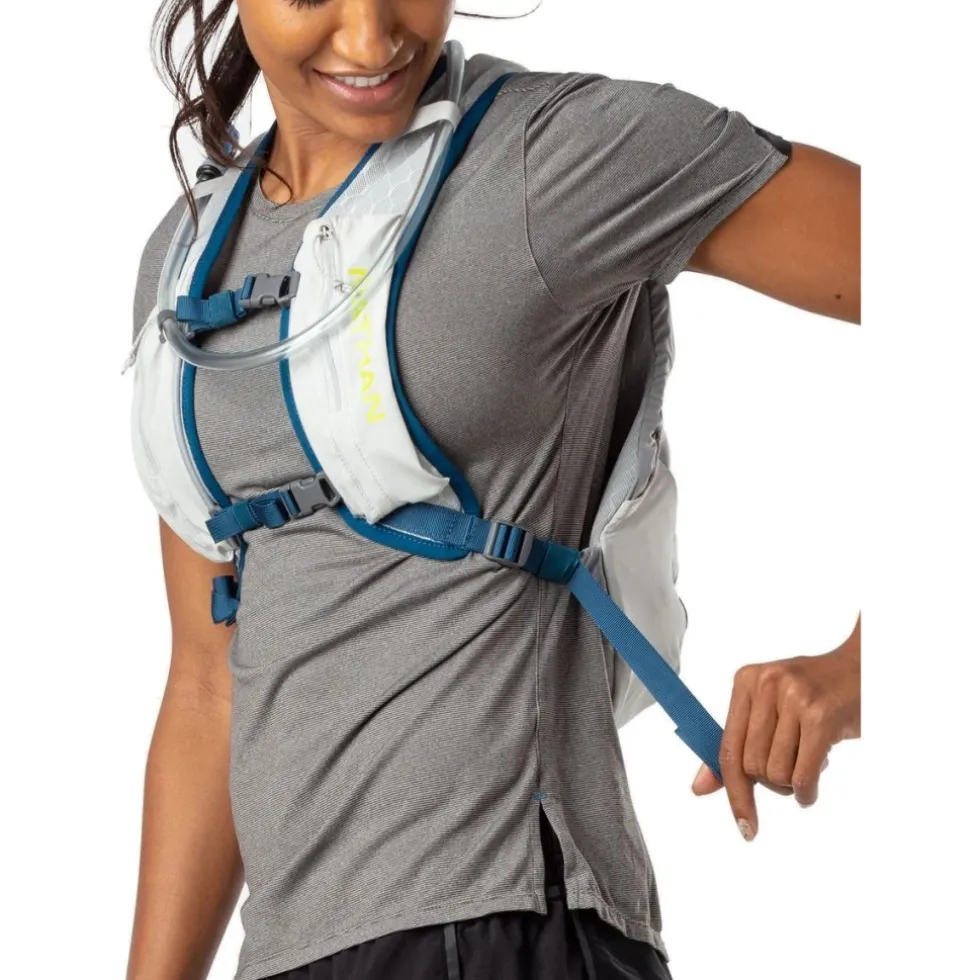 Nathan Sports Crossover Pack - 5L Hydration Pack - vapor grey / finish lime