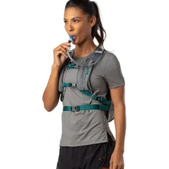 Nathan Sports Crossover Pack - 10L Drinkrugzak - charcoal / marine blue