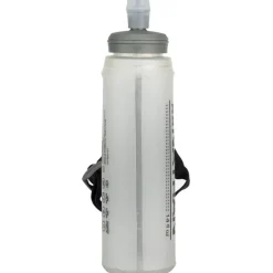 Bidons < Nathan Sports ExoShot Lite 14oz/414ml Handheld Bottle - black / reflective silver