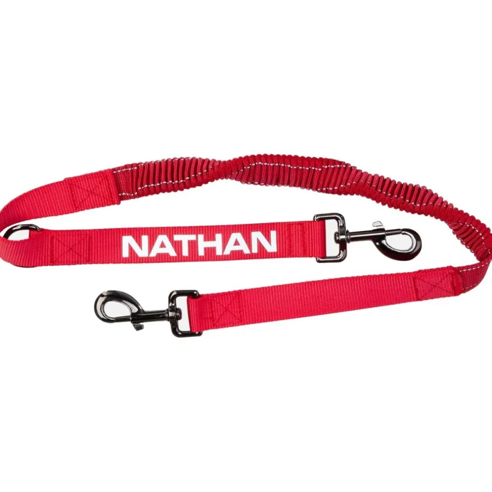 Nathan Sports K9 Runner's heupriem met riem - Vapor Blue/Lollipop
