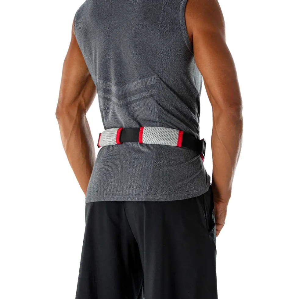Nathan Sports K9 Runner's heupriem met riem - Vapor Blue/Lollipop