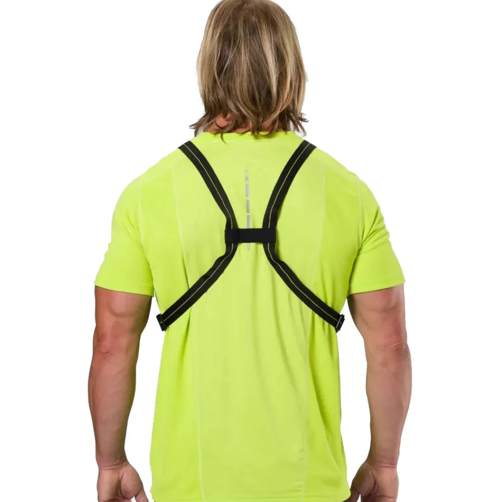 Nathan Sports Laser Light Web RX Veiligheidsvest - black / high vis yellow