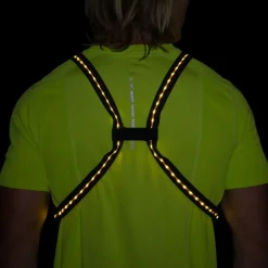 Nathan Sports Laser Light Web RX Veiligheidsvest - black / high vis yellow