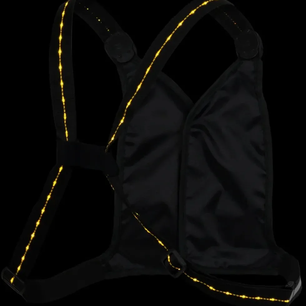 Nathan Sports Laser Light Web RX Veiligheidsvest - black / high vis yellow