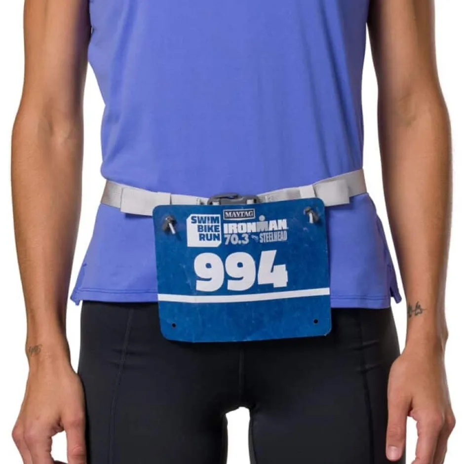 Tassen < Nathan Sports Marathon Pak 3.0 Heupriem - Vapor Grey / Sailor Blue