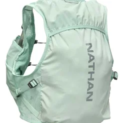 Rugzakken & Drinksystemen < Nathan Sports Pinnacle Breeze Hardloopvest dames - 4L - surf spray/reflective silver