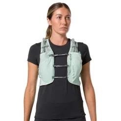 Rugzakken & Drinksystemen < Nathan Sports Pinnacle Breeze Hardloopvest dames - 4L - surf spray/reflective silver