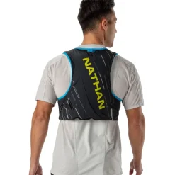 Nathan Sports Pinnacle 4L Hardloop-Vest - black / finish lime