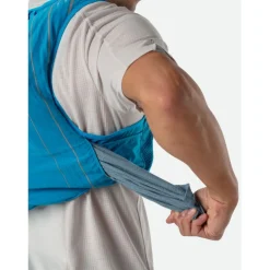Nathan Sports Pinnacle 12L Hardloop-Vest - Blue Me Away/Finish Lime