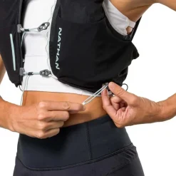 Nathan Sports Pinnacle Pro Hardloopvest dames - 6L - black/surf spray