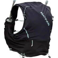 Nathan Sports Pinnacle Pro Hardloopvest dames - 6L - black/surf spray
