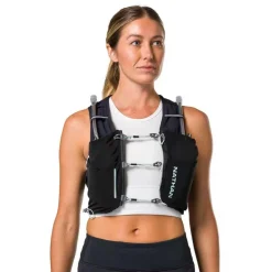 Nathan Sports Pinnacle Pro Hardloopvest dames - 6L - black/surf spray