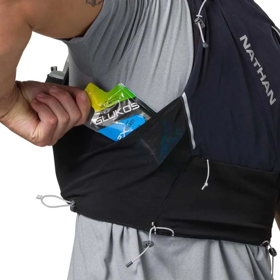 Nathan Sports Pinnacle Pro Hydratatie Vest - 6L - black/reflective silver