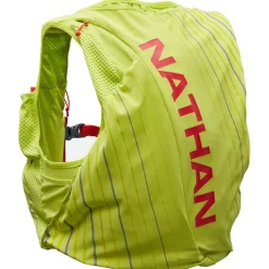 Nathan Sports Pinnacle Series Vapor 12L Hydration Race Vest Woman - Finish Lime/Hibiscus